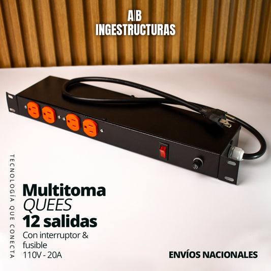 MULTITOMA PROFESIONAL QUEES 12 SALIDAS